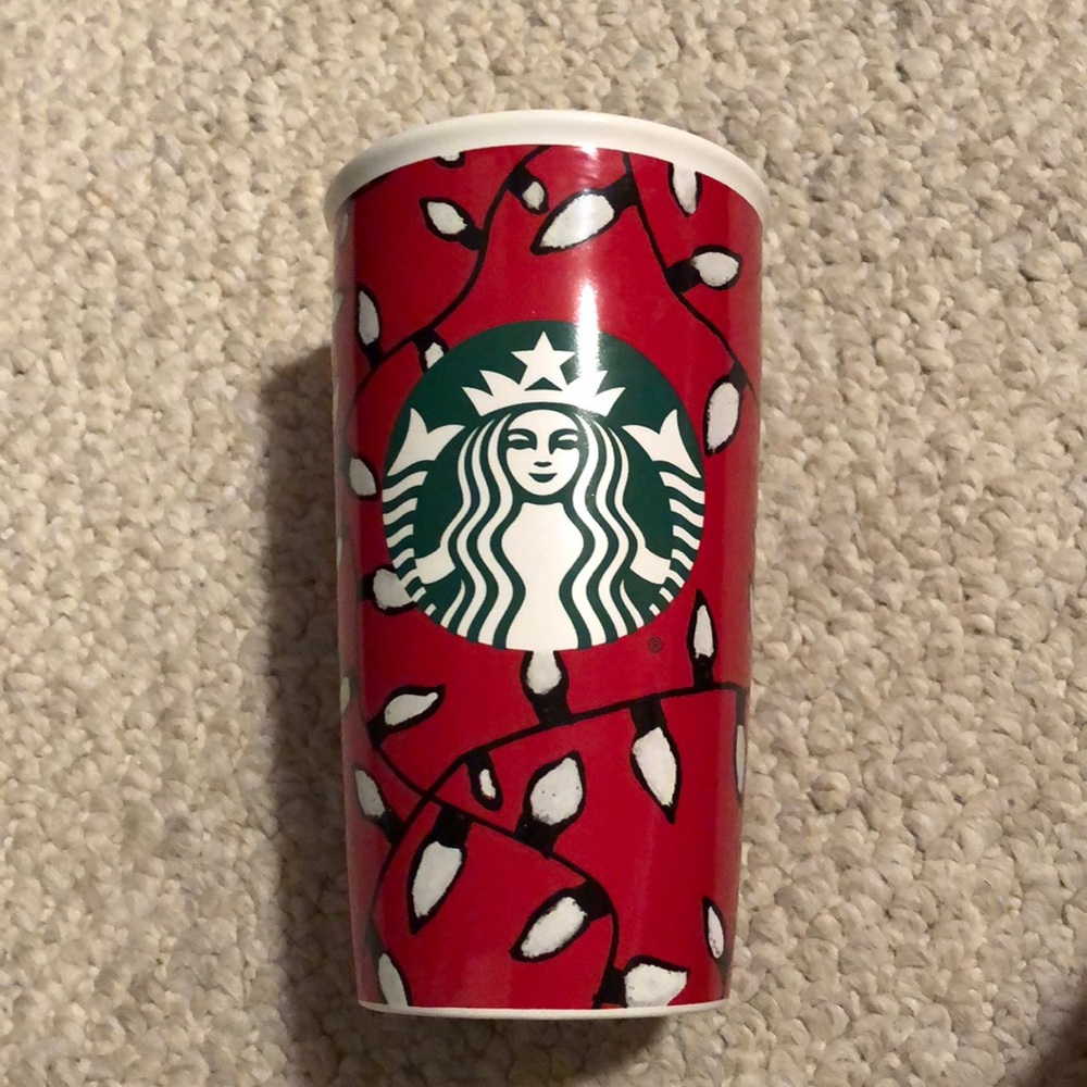 Starbucks Christmas edition hot ceramic mug